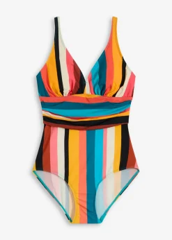 bonprix bonprix Bañador multicolor con rayas Clearance