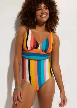 bonprix bonprix Bañador multicolor con rayas Clearance