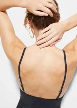 bonprix bonprix Bañador con efecto moldeador medio Negro Outlet