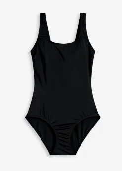bonprix bonprix Bañador con escote alto en la espalda Negro Outlet