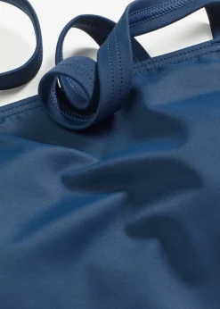 bonprix bonprix Bañador con escote cuadrado Azul almirante Online