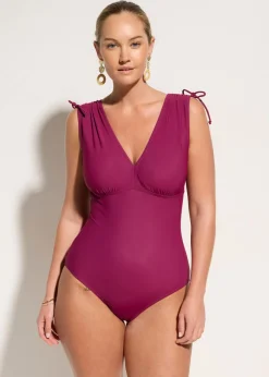 bonprix bonprix Bañador con ligero efecto moldeador y tirantes anchos Baya New