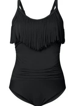bonprix bonprix Bañador de poliamida reciclada Negro