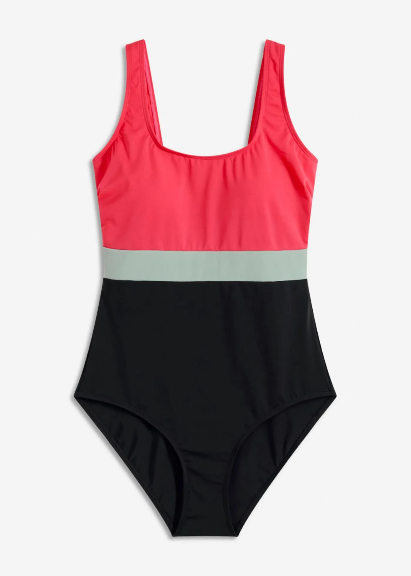 bonprix bonprix Bañador de secado rápido rosa paraíso-verde-negro Outlet