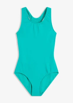 bonprix bonprix Bañador deportivo de material de secado rápido Esmeralda