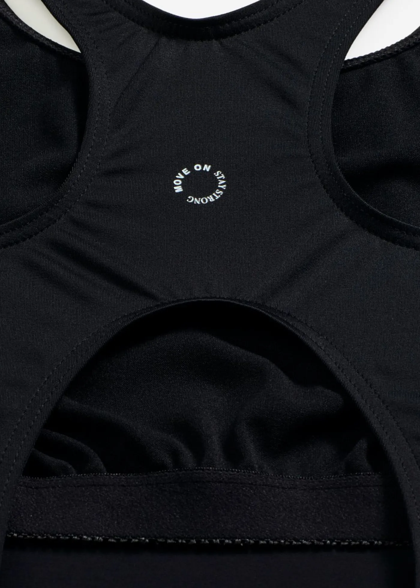 bonprix bonprix Bañador deportivo de material de secado rápido con espalda nadadora Negro/azul brillante Discount