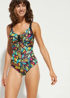 bonprix bonprix Bañador moldeador Negro Online