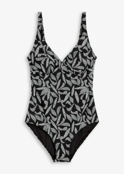 bonprix bonprix Bañador moldeador con efecto reductor intermedio Negro Sale