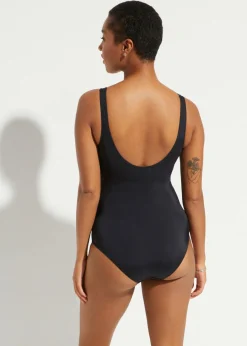 bonprix bonprix Bañador premamá Negro-blanco Clearance
