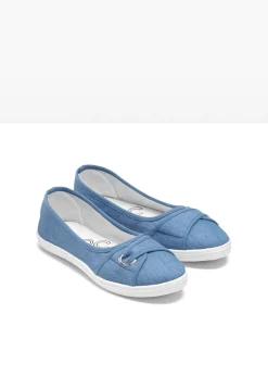 bonprix bonprix Bailarina denim azul Sale