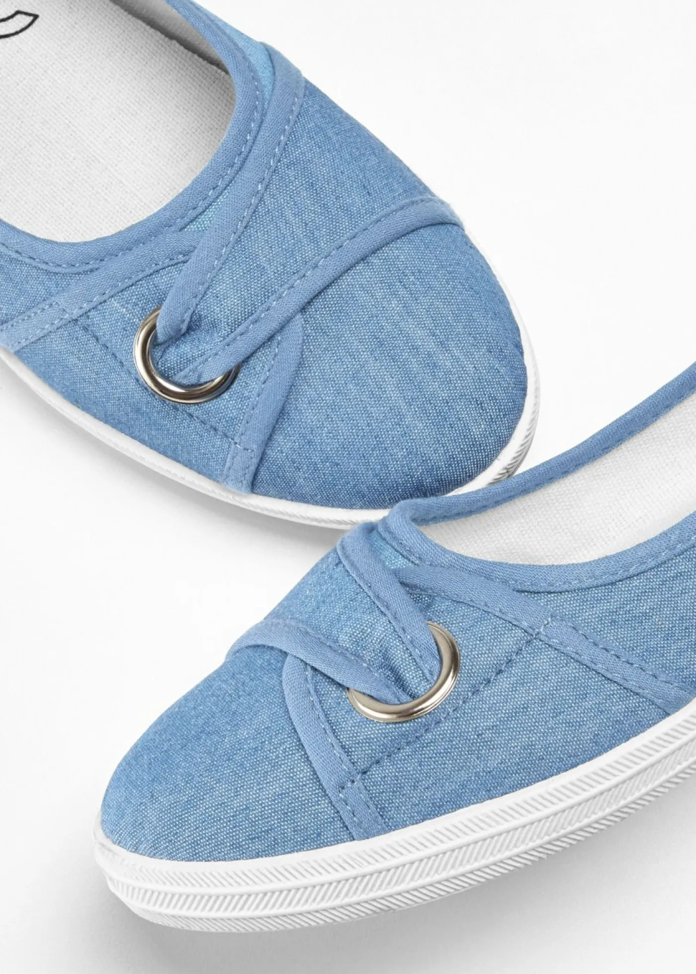 bonprix bonprix Bailarina denim azul Sale
