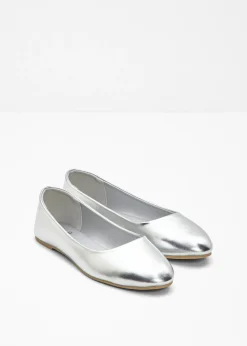 bonprix bonprix Bailarinas Plata metalizado New