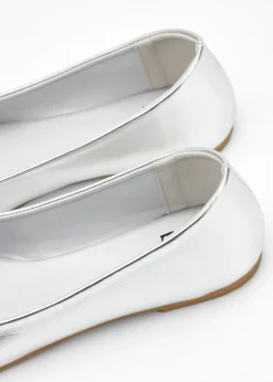 bonprix bonprix Bailarinas Plata metalizado New