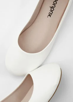 bonprix bonprix Bailarinas Blanco Clearance