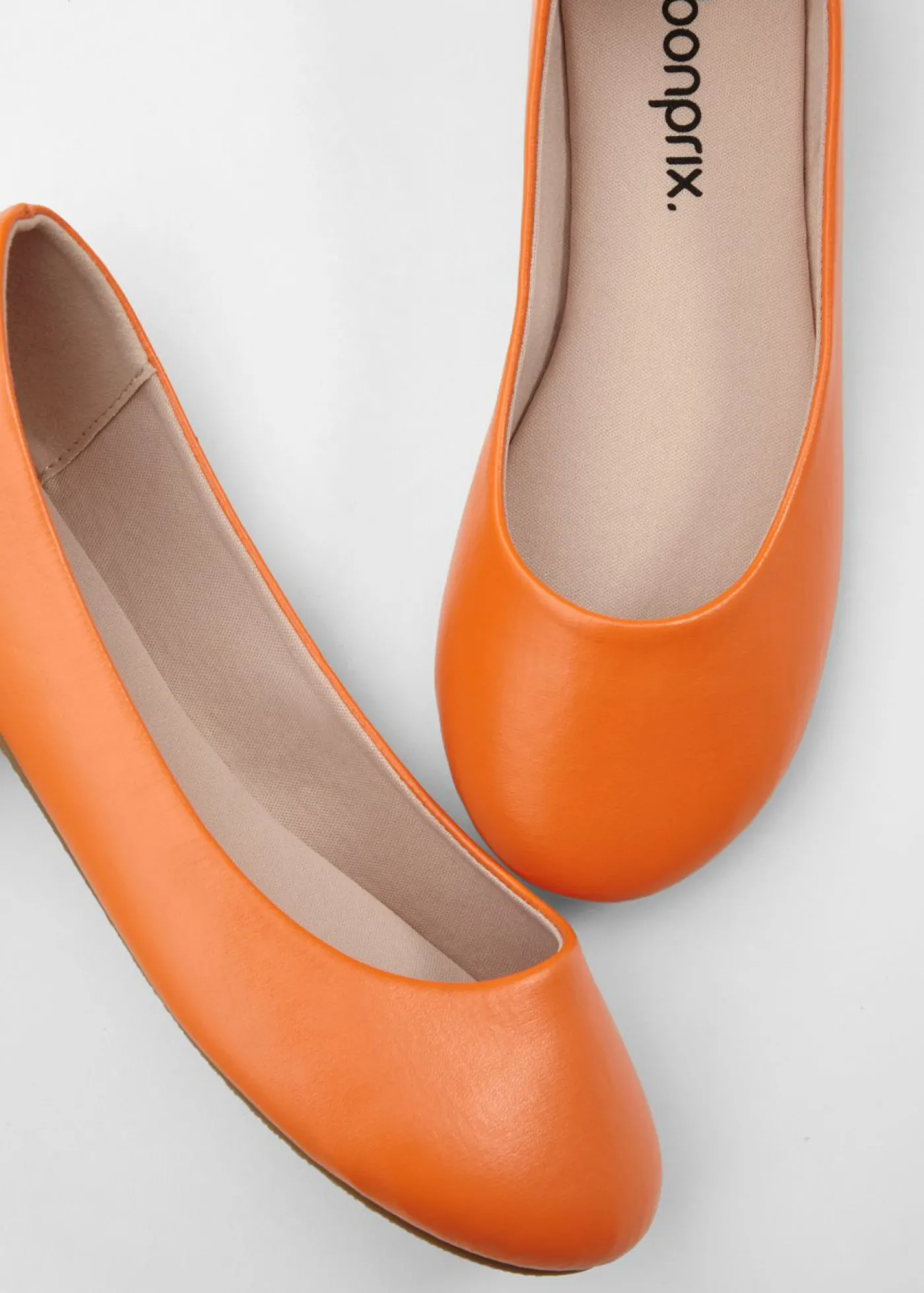 bonprix bonprix Bailarinas Naranja claro New