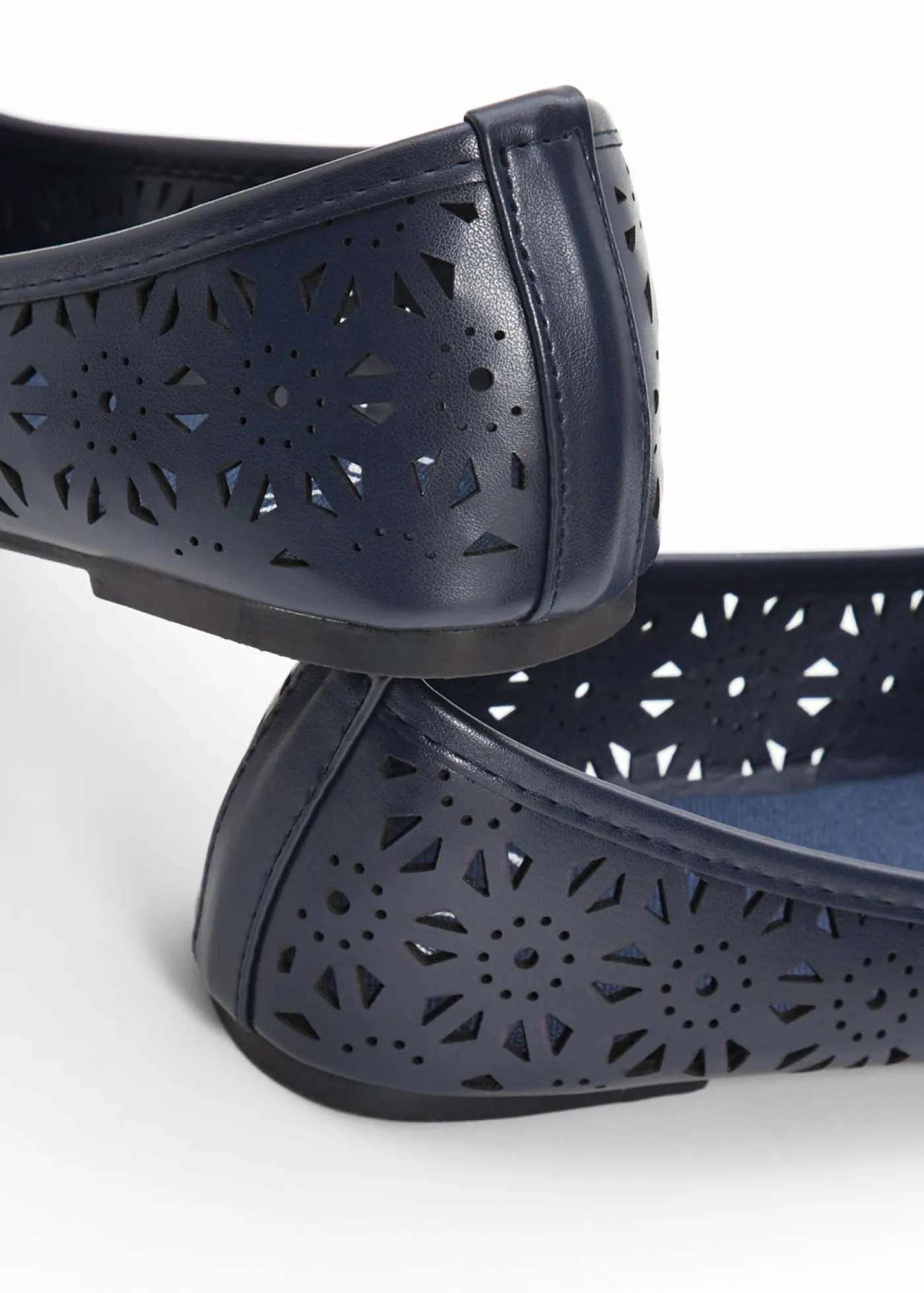 bonprix bonprix Bailarinas con ancho cómodo Azul Clearance
