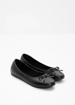bonprix bonprix Bailarinas con lazo Negro Best