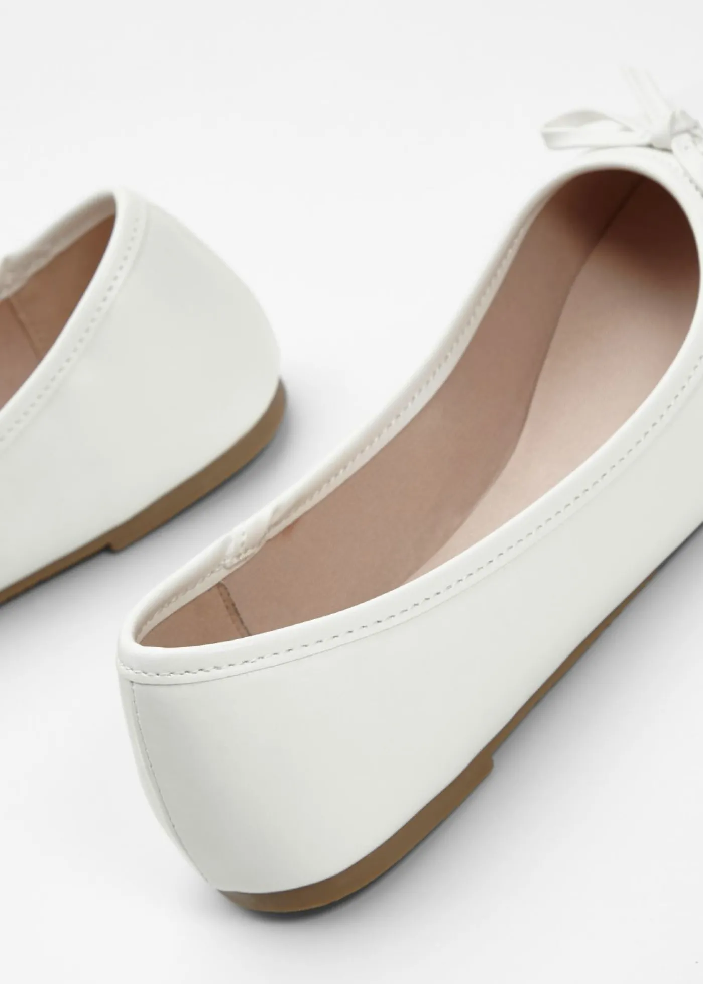 bonprix bonprix Bailarinas con lazo Blanco Best