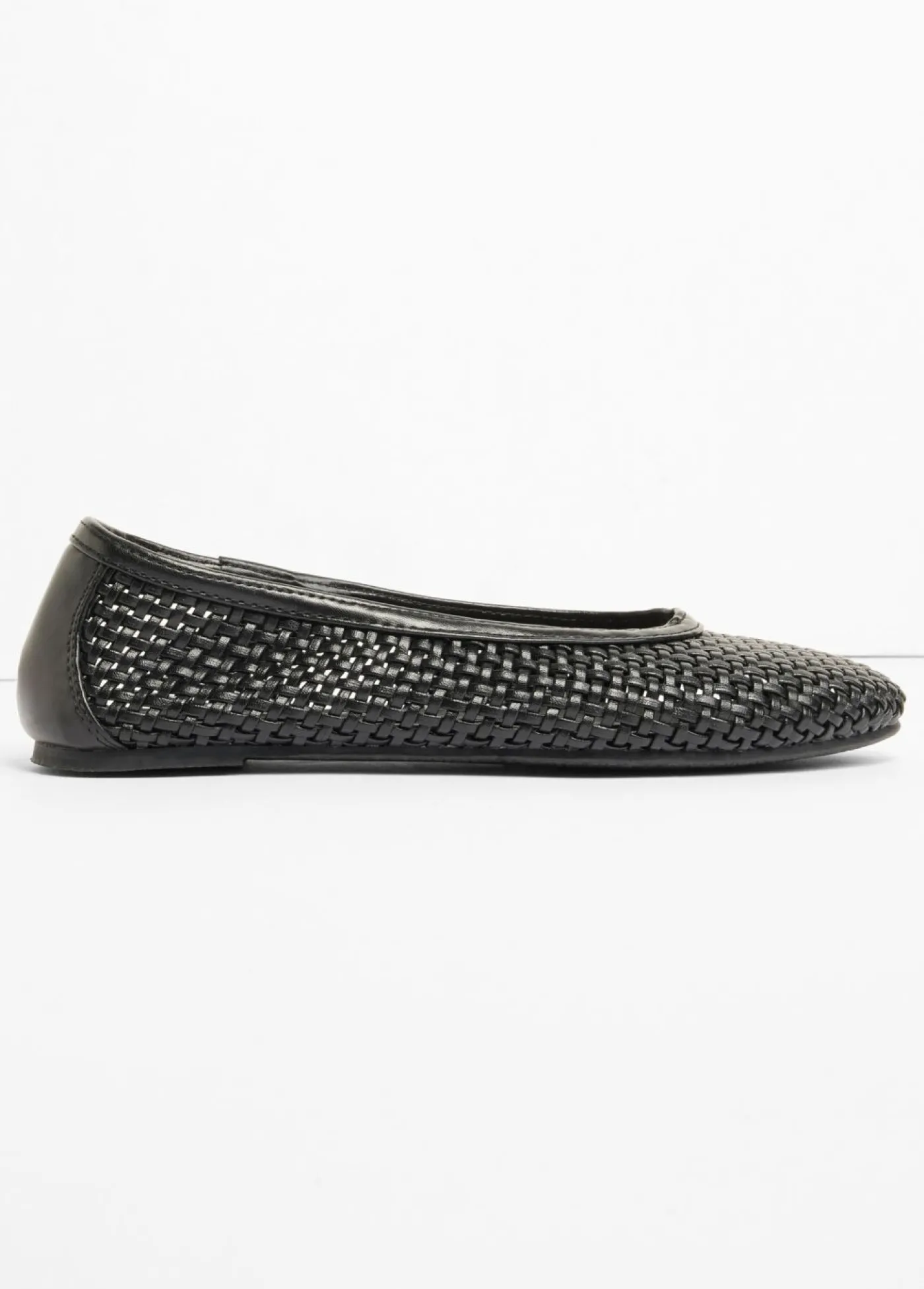 bonprix bonprix Bailarinas de material suave Negro