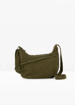 bonprix bonprix Bandolera de pana Verde oliva oscuro Hot