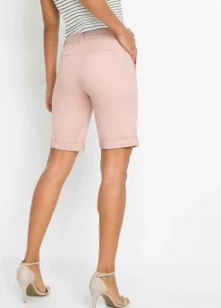 bonprix bonprix Bermuda elástica Rosa Outlet