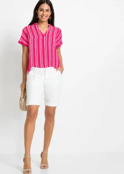 bonprix bonprix Bermuda elástica Blanco New