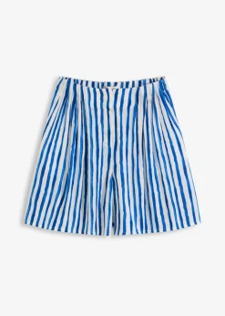 bonprix bonprix Bermudas blanco-azul ártico con rayas Hot
