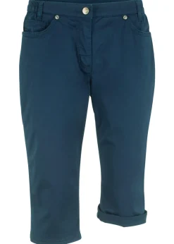 bonprix bonprix Bermudas con cintura elástica Azul oscuro
