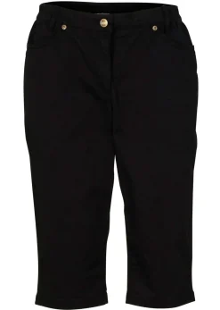 bonprix bonprix Bermudas con cintura elástica Negro Best