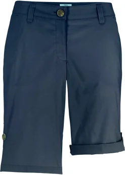 bonprix bonprix Bermudas de algodón veraniegas Azul marino Hot