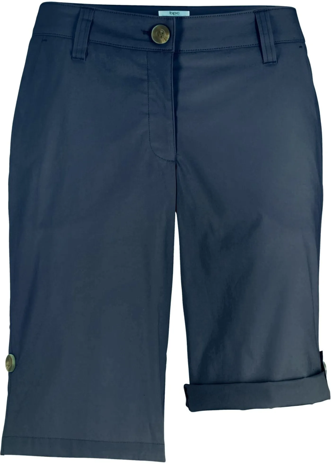 bonprix bonprix Bermudas de algodón veraniegas Azul marino Hot