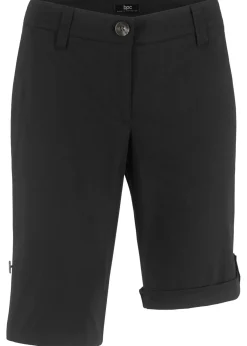 bonprix bonprix Bermudas de algodón veraniegas Negro Best