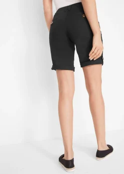 bonprix bonprix Bermudas de algodón veraniegas Negro Best