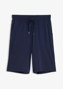 bonprix bonprix Bermudas de punto Azul marino Outlet