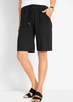 bonprix bonprix Bermudas de punto Azul marino Outlet