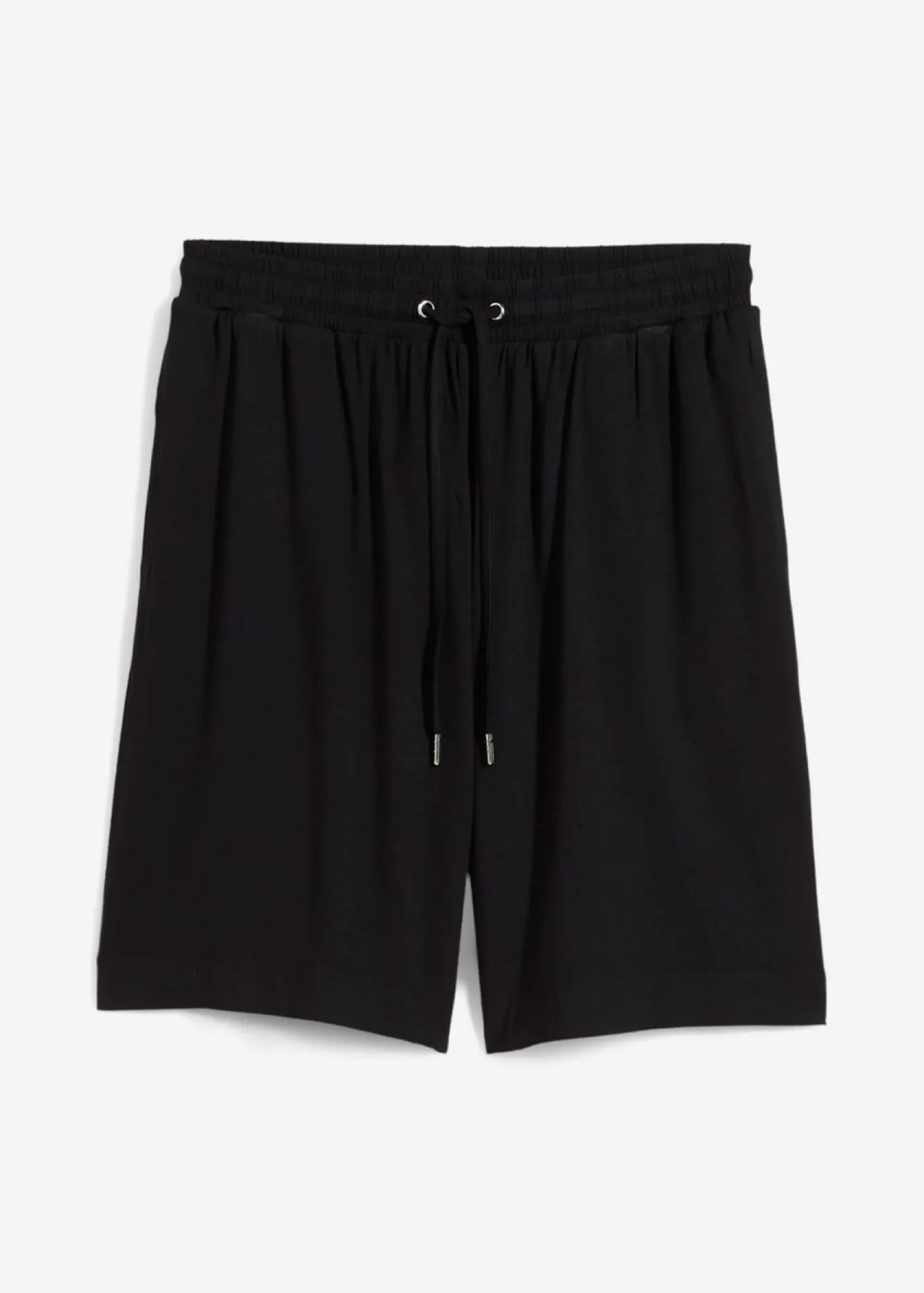 bonprix bonprix Bermudas de punto de viscosa fluida Negro Best