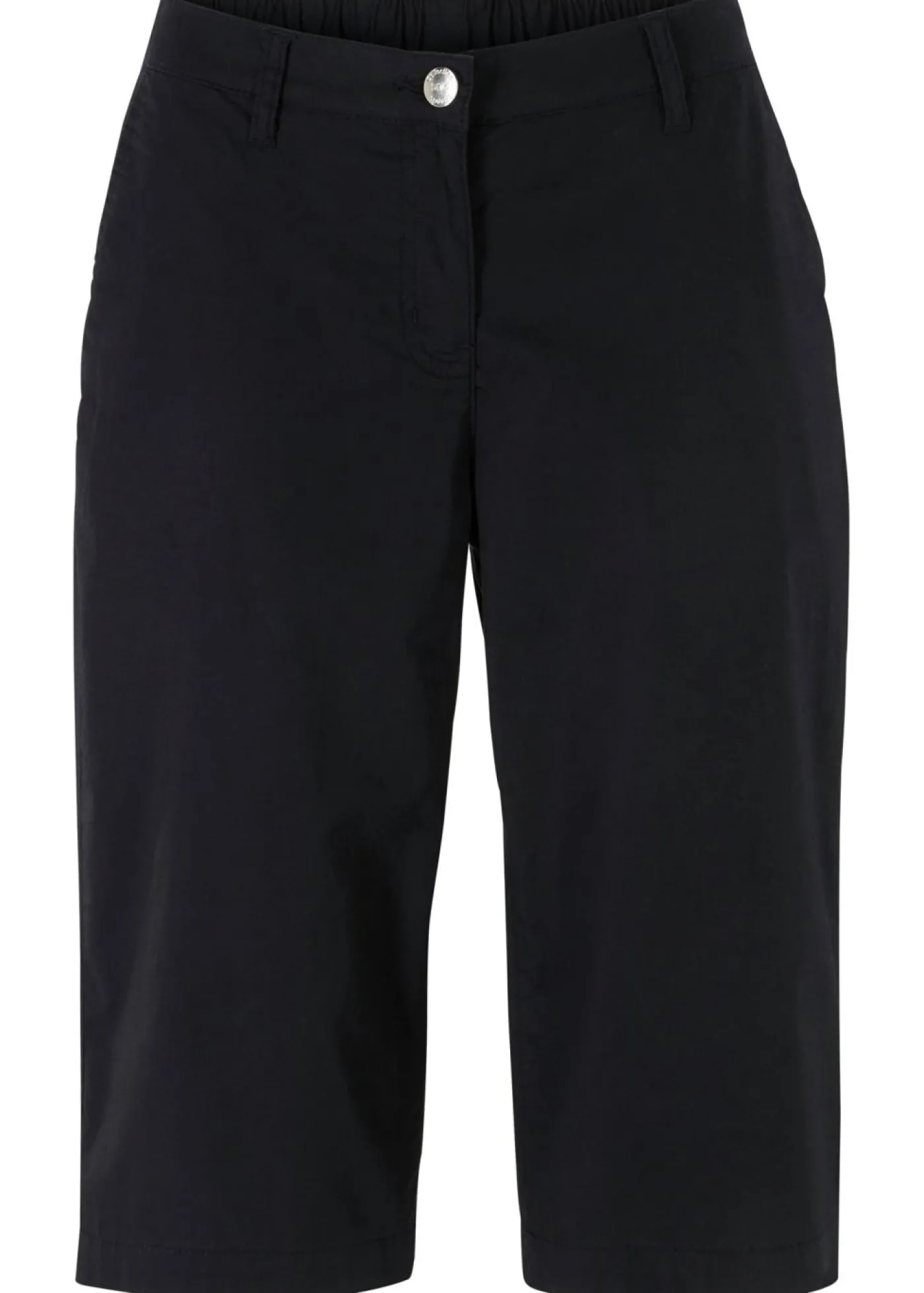 bonprix bonprix Bermudas largas con cintura elástica Negro