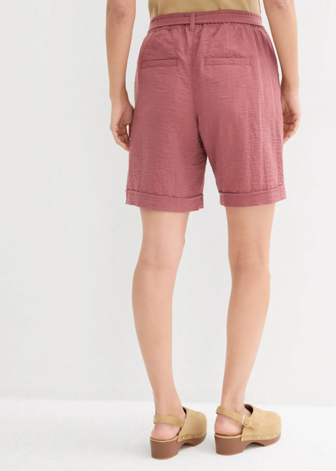 bonprix bonprix Bermudas tipo paperbag baya suave New
