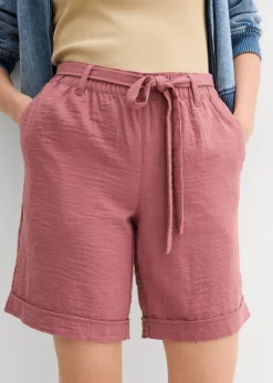 bonprix bonprix Bermudas tipo paperbag baya suave New