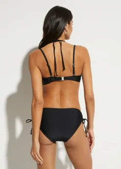 bonprix bonprix Bikini balconette (2 piezas) con tirantes halter extra Negro Clearance