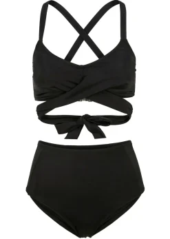 bonprix bonprix Bikini bustier (2 piezas) Negro Hot