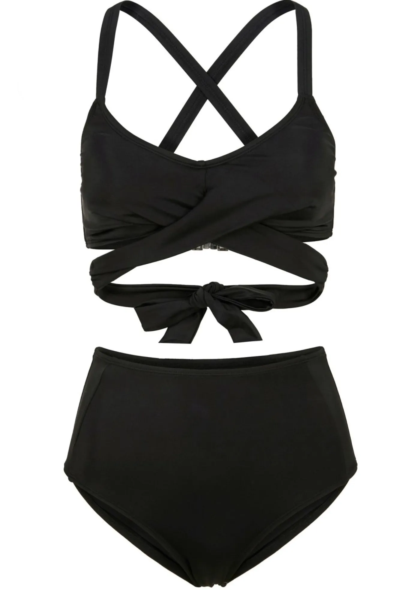 bonprix bonprix Bikini bustier (2 piezas) Negro Hot