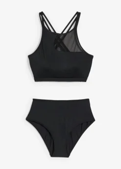 bonprix bonprix Bikini bustier (2 piezas) Negro Clearance