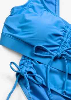 bonprix bonprix Bikini tipo bustier con cintas para anudar (2 piezas) aqua Clearance