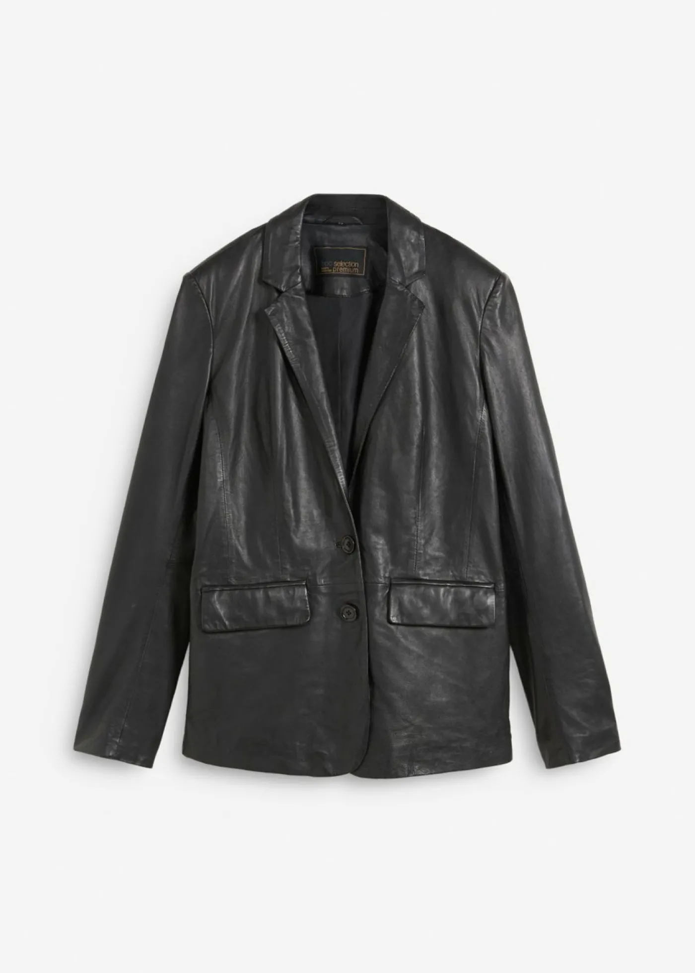 bonprix bonprix Blazer con napa de borrego Negro New