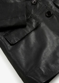 bonprix bonprix Blazer con napa de borrego Negro New