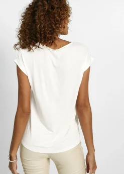 bonprix bonprix Blusa crema suave floral Hot
