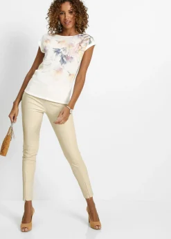 bonprix bonprix Blusa crema suave floral Hot