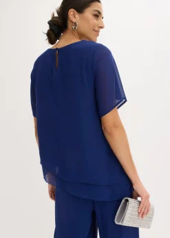 bonprix bonprix Blusa Azul oxford Clearance