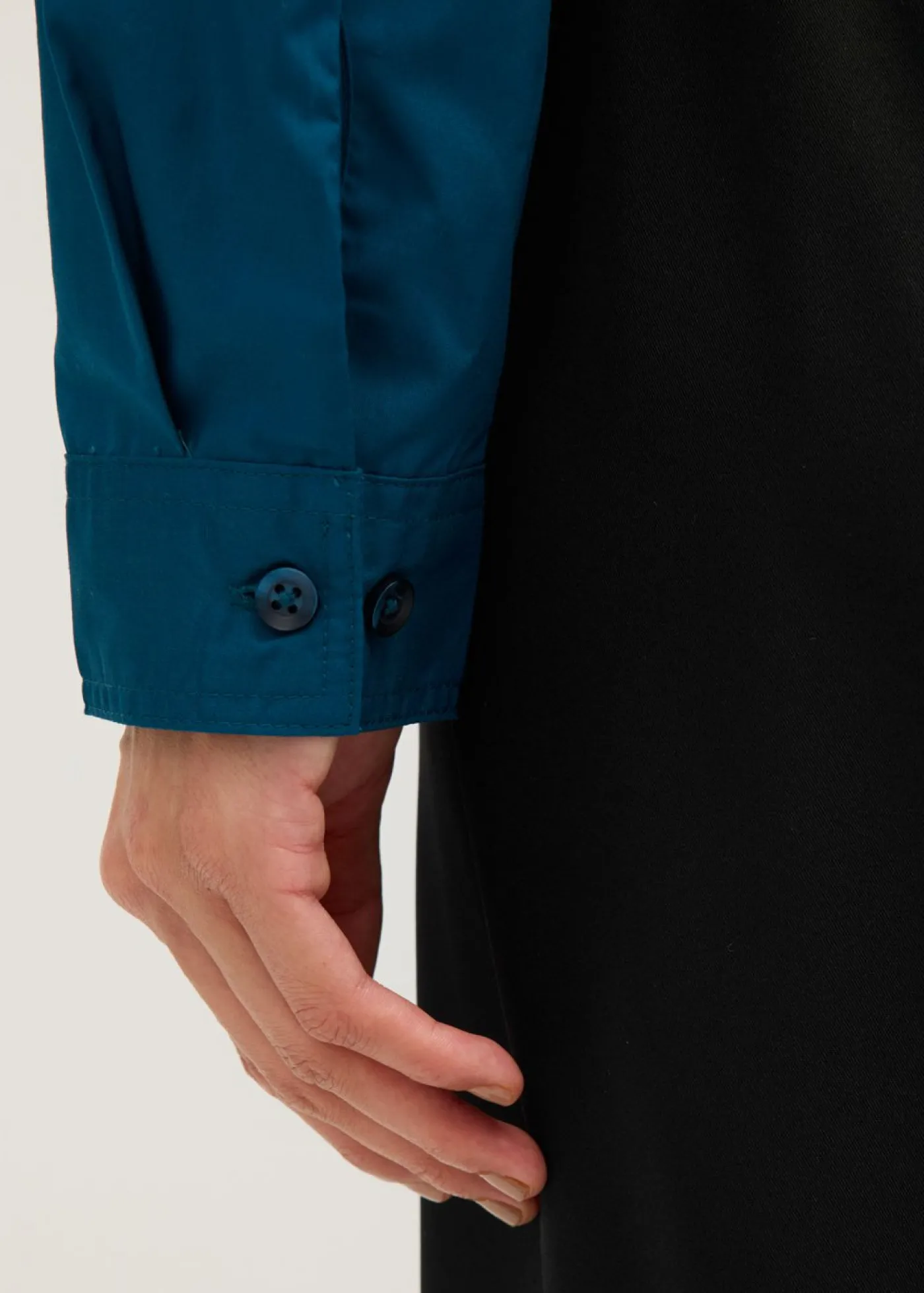 bonprix bonprix Blusa Petróleo azul Online